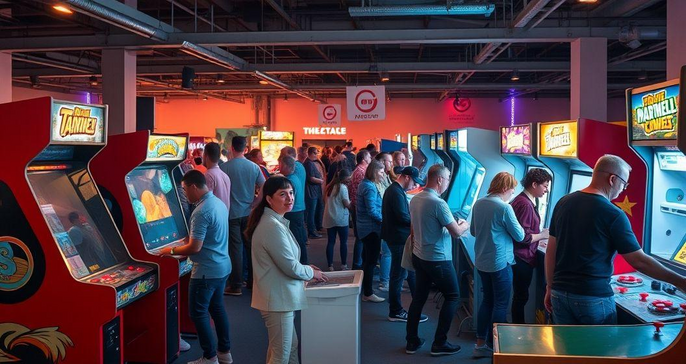 Como um Fliperama para Alugar Pode Diversificar Eventos