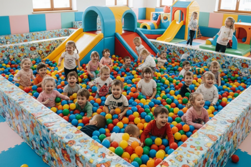Benefícios da Piscina de Bolinhas para Crianças e Famílias