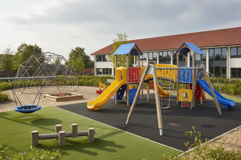 Descubra os Melhores Brinquedos para Parquinhos Escolares