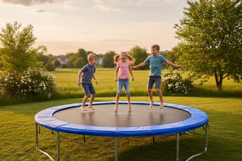 Diversão e Benefícios da Cama Elástica em Alphaville